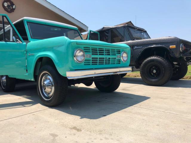 1966 Caribbean Turquoise Ford Bronco SUV