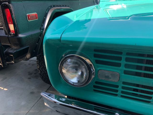 1966 Caribbean Turquoise Ford Bronco SUV
