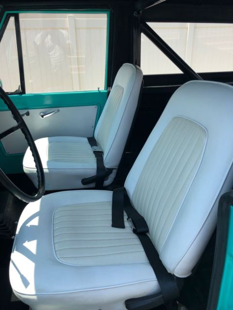 1966 Caribbean Turquoise Ford Bronco SUV