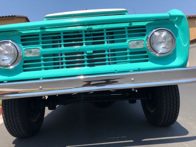 1966 Caribbean Turquoise Ford Bronco SUV