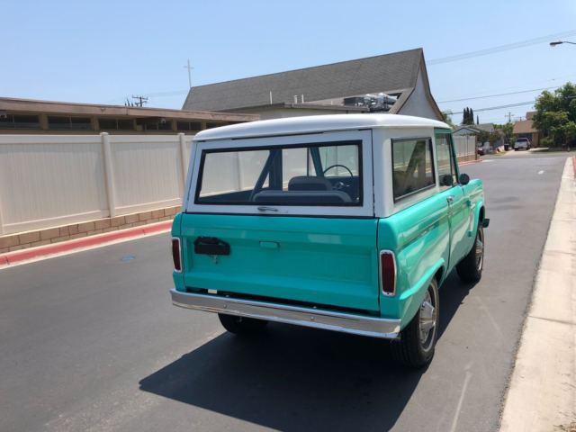 1966 Caribbean Turquoise Ford Bronco SUV