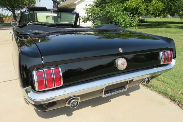 1966 Black w/ Red GT Stripe Ford Mustang Convertible