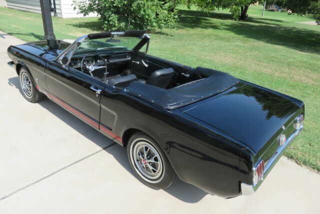 1966 Black w/ Red GT Stripe Ford Mustang Convertible