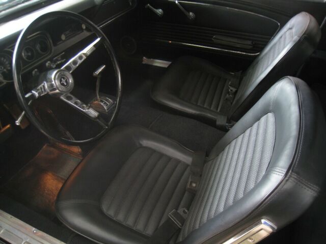 1966 Black w/ Red GT Stripe Ford Mustang Convertible