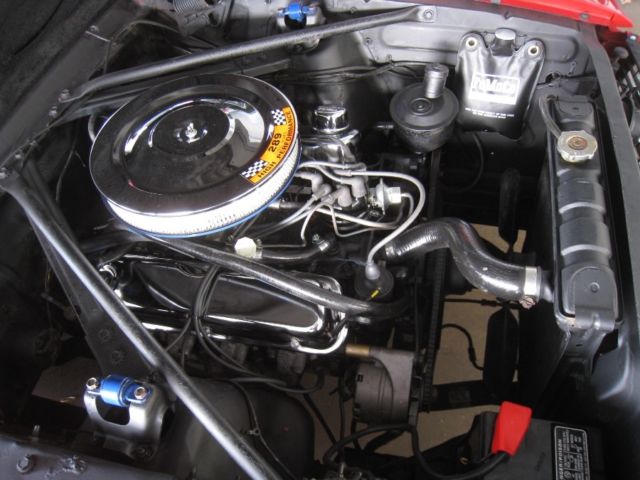 1966 Red Ford Mustang Convertible