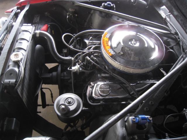 1966 Red Ford Mustang Convertible