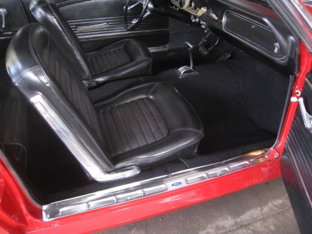 1966 Red Ford Mustang Convertible