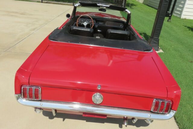 1966 Red Ford Mustang Convertible