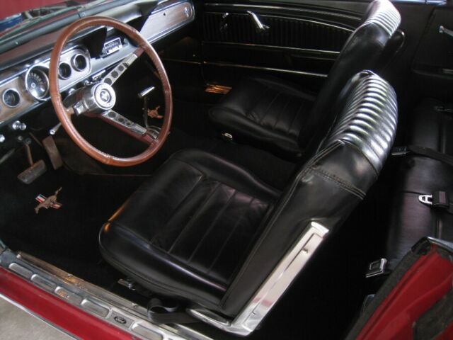 1966 Red Ford Mustang Convertible