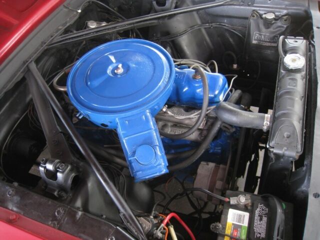 1966 Red Ford Mustang Convertible