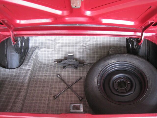 1966 Red Ford Mustang Convertible