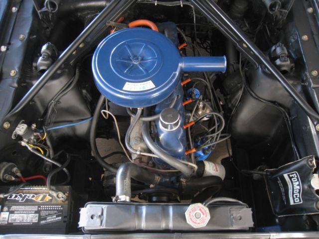 1966 Black Ford Mustang Convertible