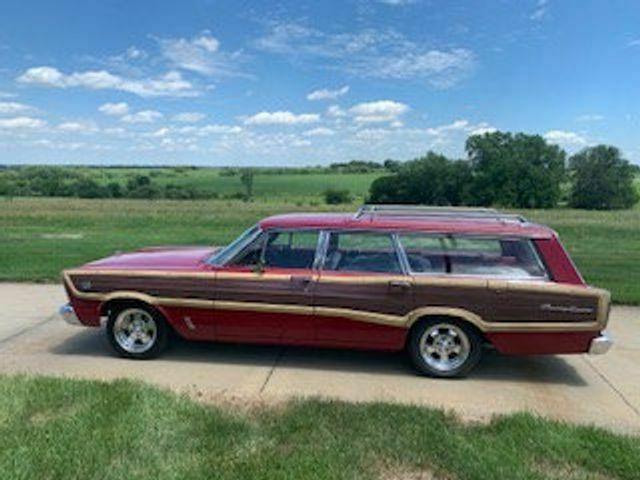 1966 Red Ford Galaxie Wagon