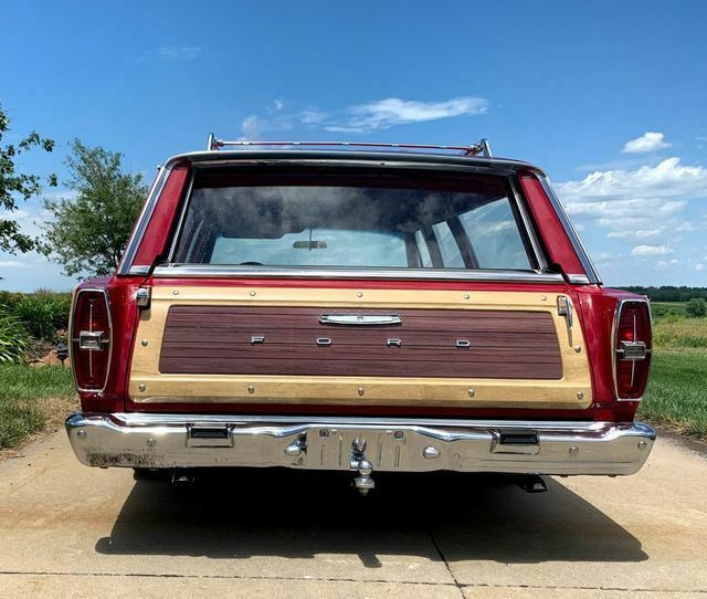 1966 Red Ford Galaxie Wagon