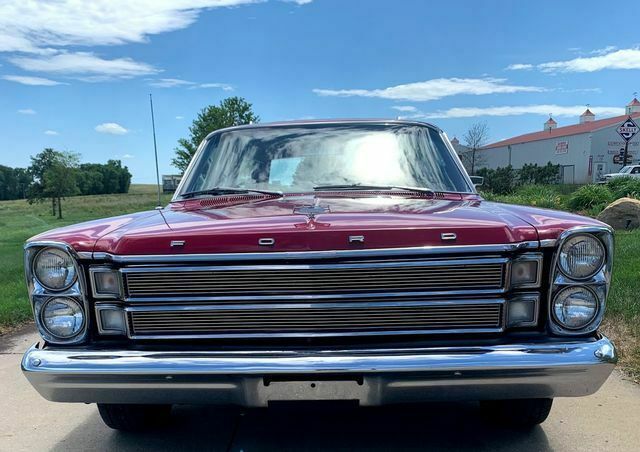 1966 Red Ford Galaxie Wagon