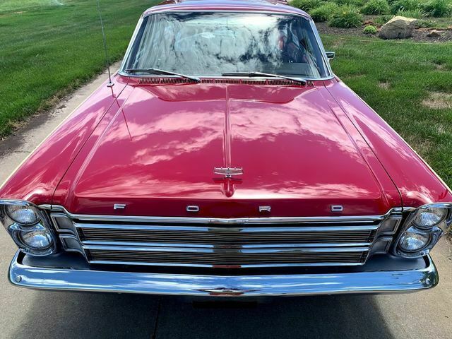 1966 Red Ford Galaxie Wagon