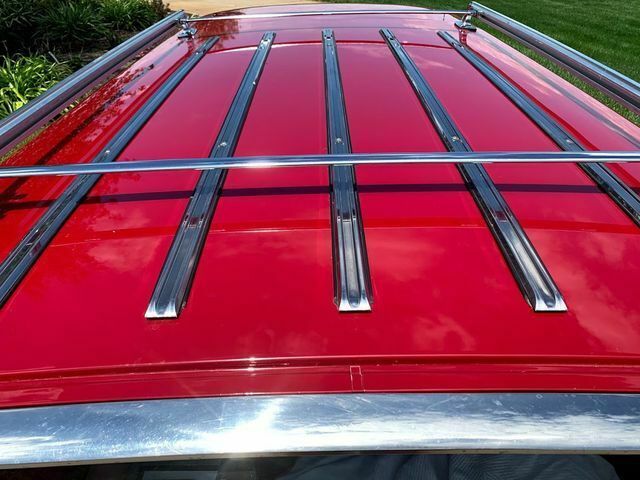 1966 Red Ford Galaxie Wagon