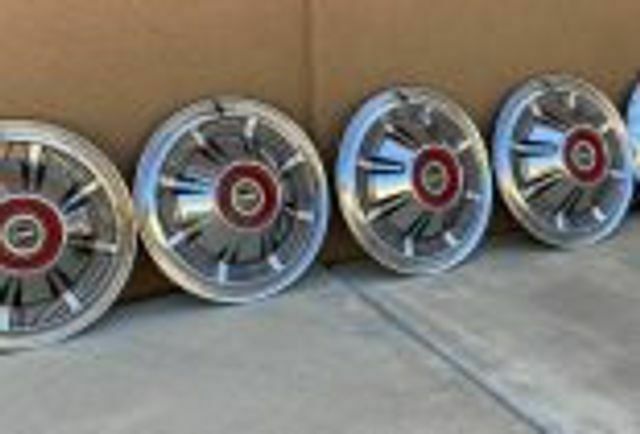 1966 Red Ford Galaxie Wagon