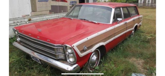1966 RED Ford Galaxie Wagon