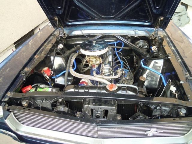 1966 White Ford Mustang Coupe
