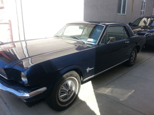1966 White Ford Mustang Coupe