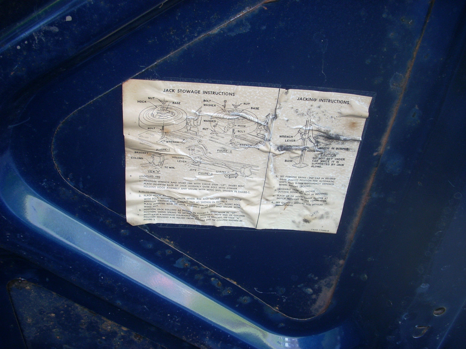 1966 Blue Ford Other U/K