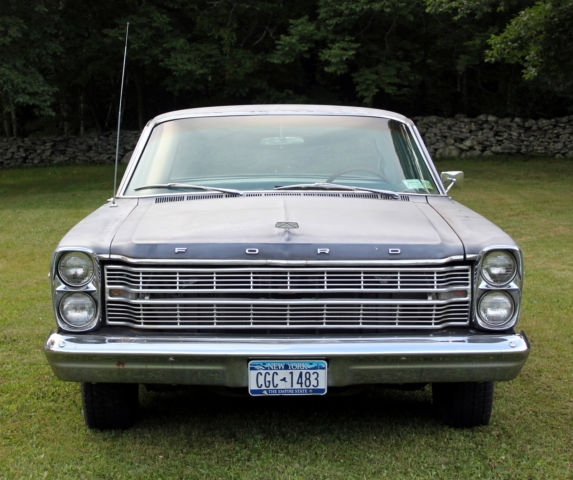 1966 black primer Ford Custom 500 Sedan