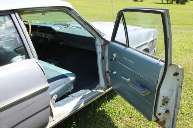 1966 black primer Ford Custom 500 Sedan