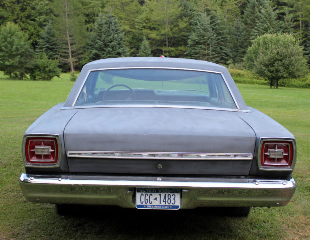 1966 black primer Ford Custom 500 Sedan