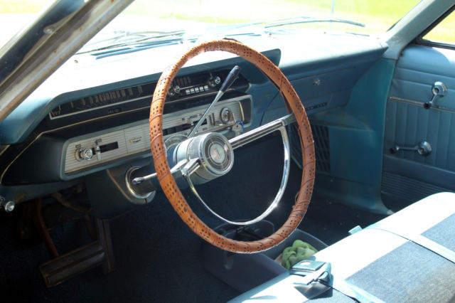 1966 black primer Ford Custom 500 Sedan