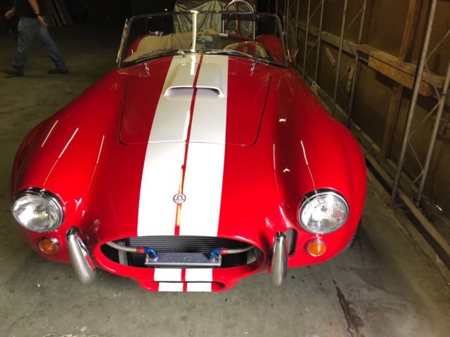 1966 Red Ford Mustang Roadster