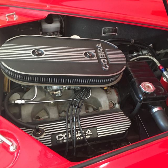 1966 Red Ford Mustang Roadster