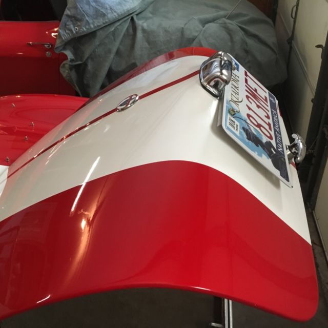 1966 Red Ford Mustang Roadster