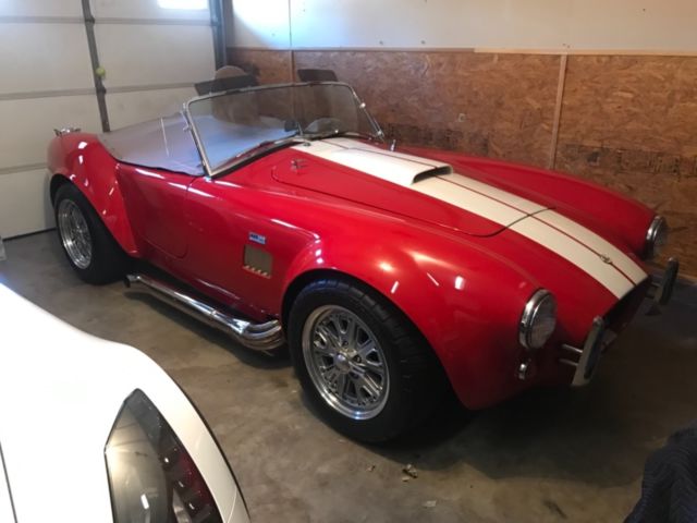 1966 Red Ford Mustang Roadster