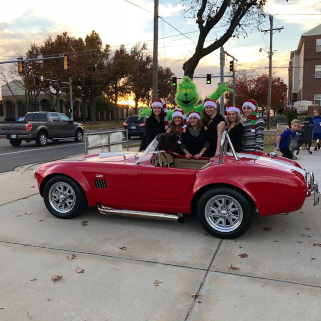 1966 Red Ford Mustang Roadster