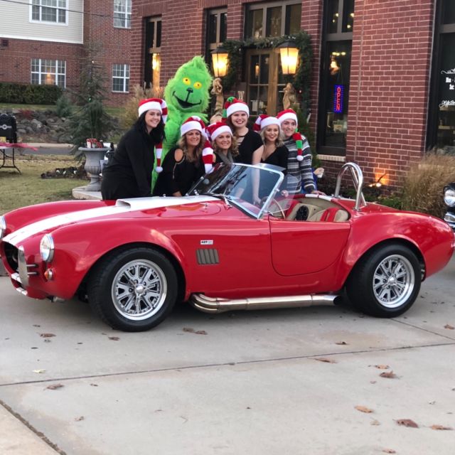 1966 Red Ford Mustang Roadster