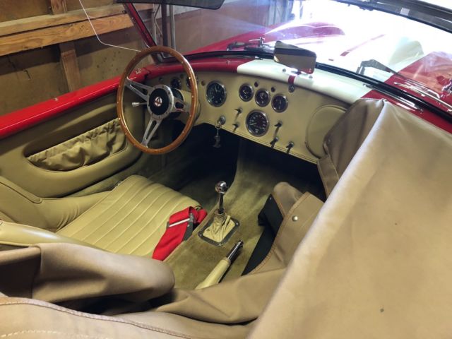 1966 Red Ford Mustang Roadster