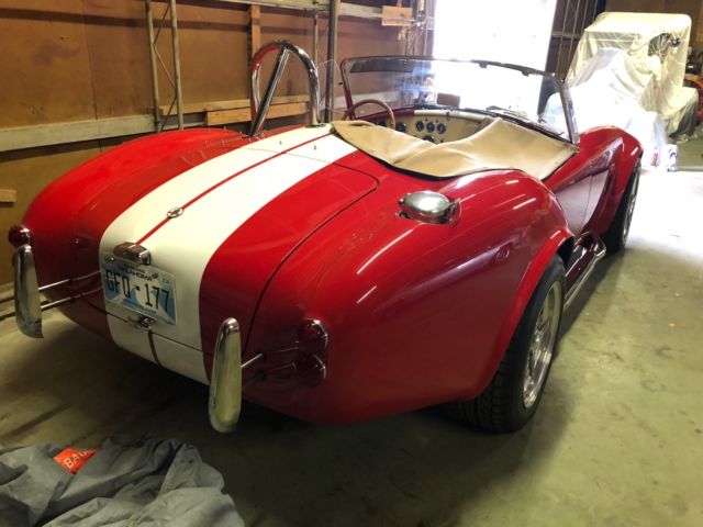 1966 Red Ford Mustang Roadster