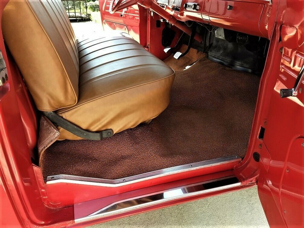 1966 Red Ford F-100 Standard Cab Pickup