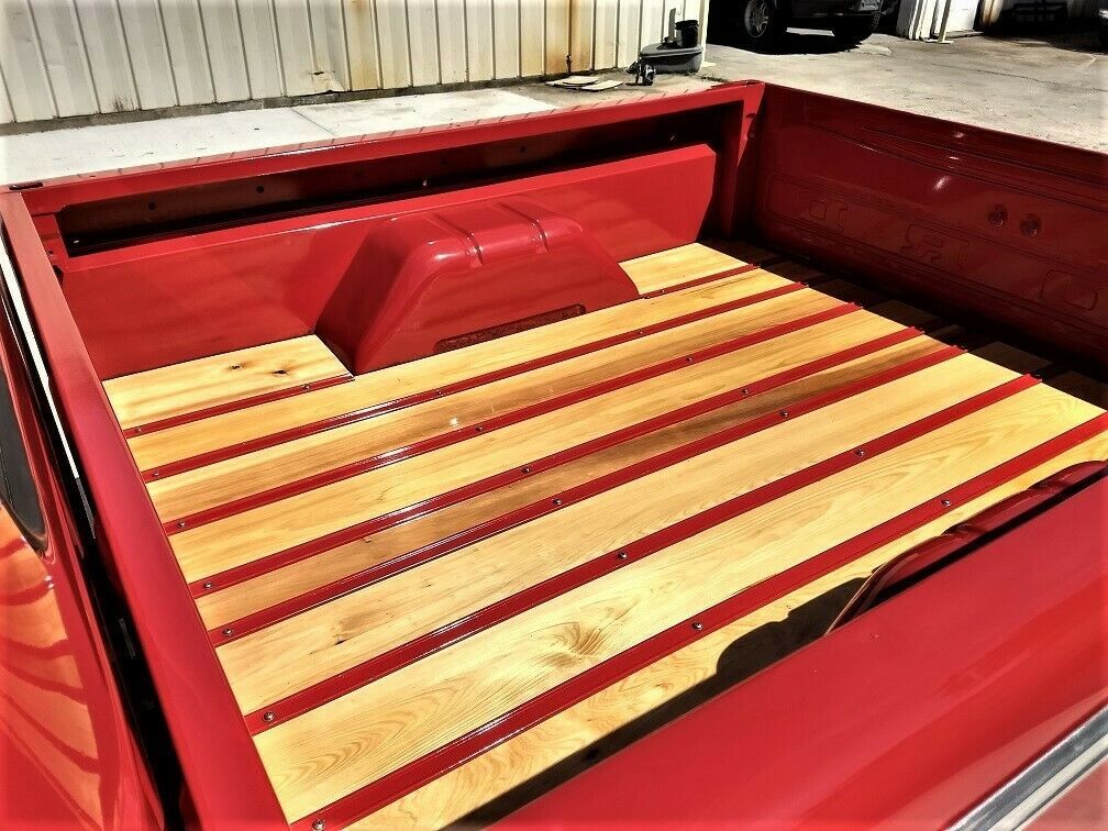 1966 Red Ford F-100 Standard Cab Pickup