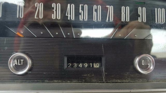 1966 Black Ford F-100 Standard Cab Pickup