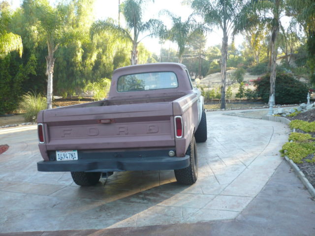 1966 White Ford F-150 Standard Cab Pickup