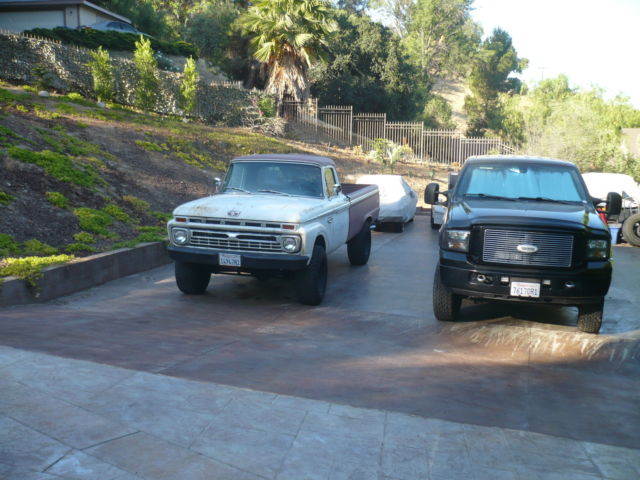 1966 White Ford F-150 Standard Cab Pickup
