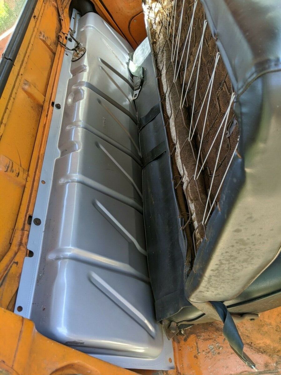 1966 Orange Ford F-100 Standard Cab Pickup