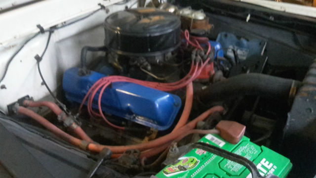 1966 White Ford F-100 Standard Cab Pickup