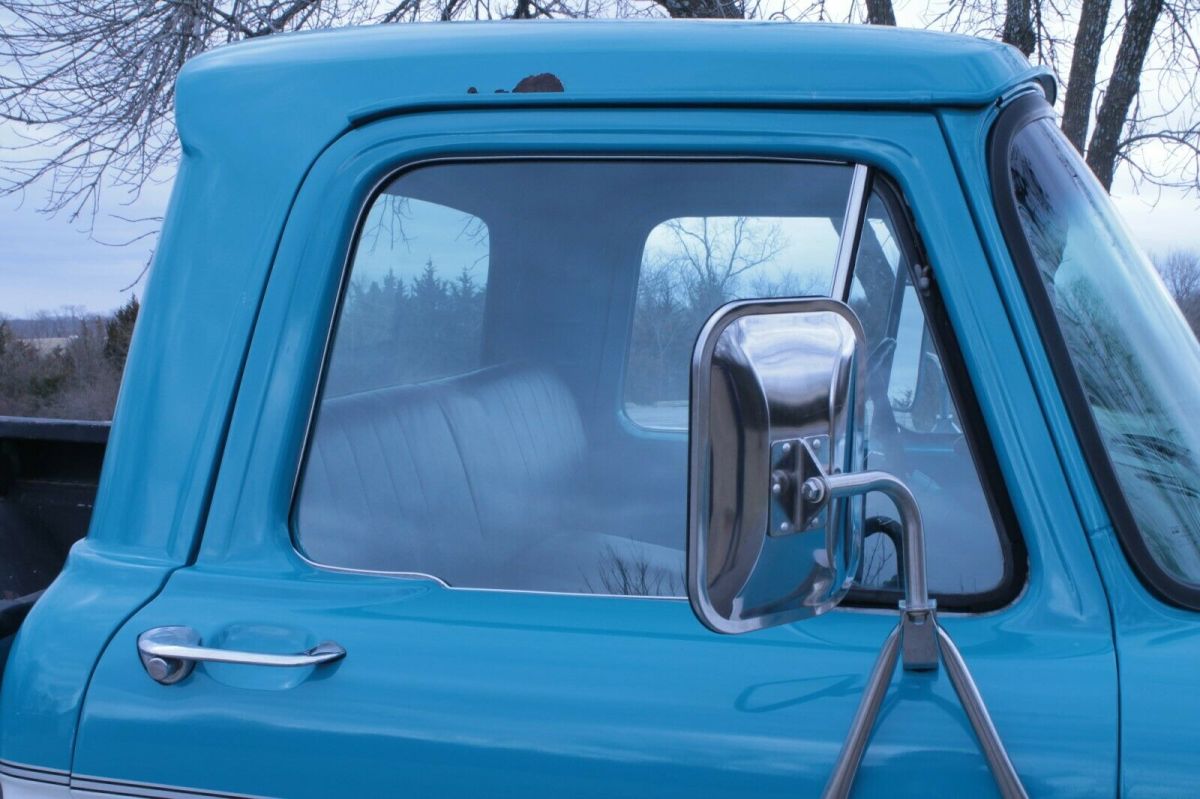 1966 Blue Ford F-100 Standard Cab Pickup