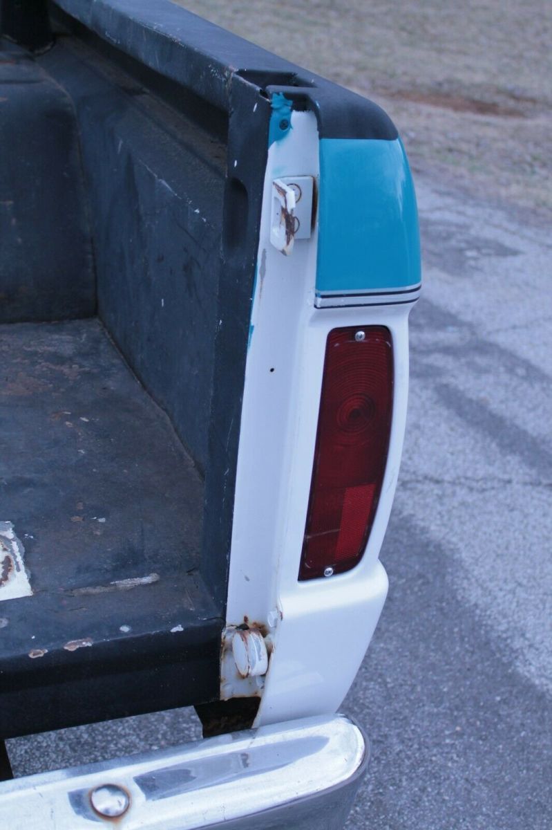 1966 Blue Ford F-100 Standard Cab Pickup