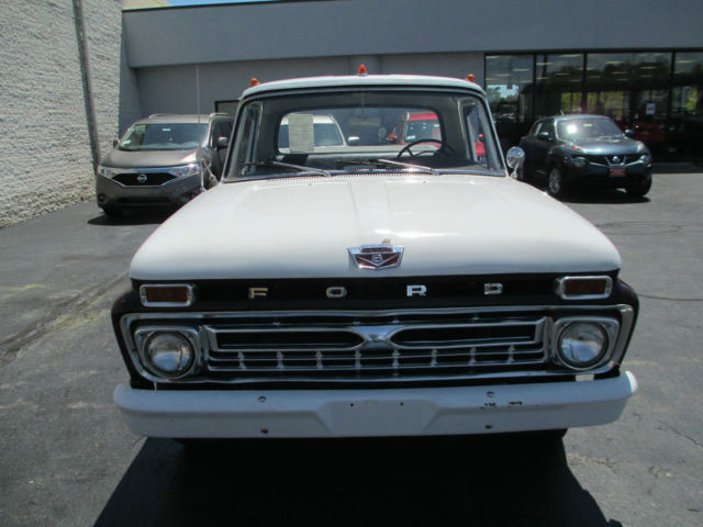 1966 Red Ford F-100