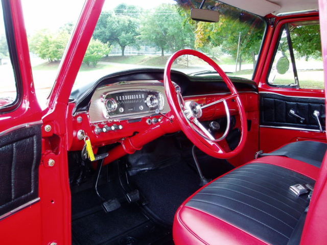 1966 Red Ford F-100 Regular Cab Pickup