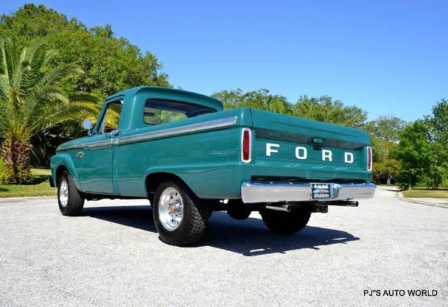 1966 Green Ford F-100 Pickup Truck